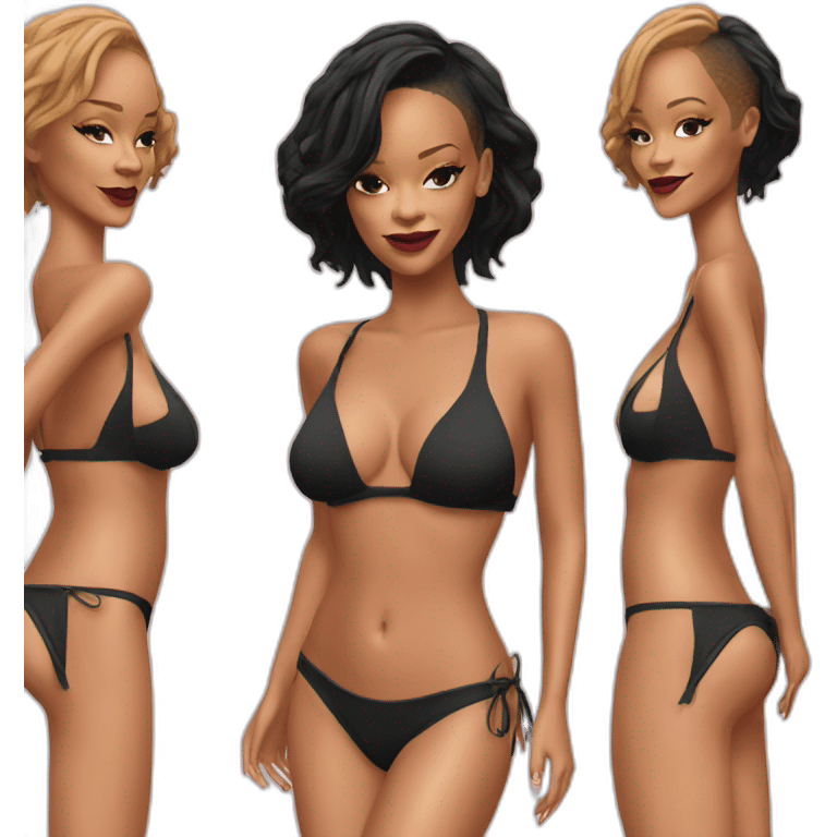 Rihanna bikini emoji