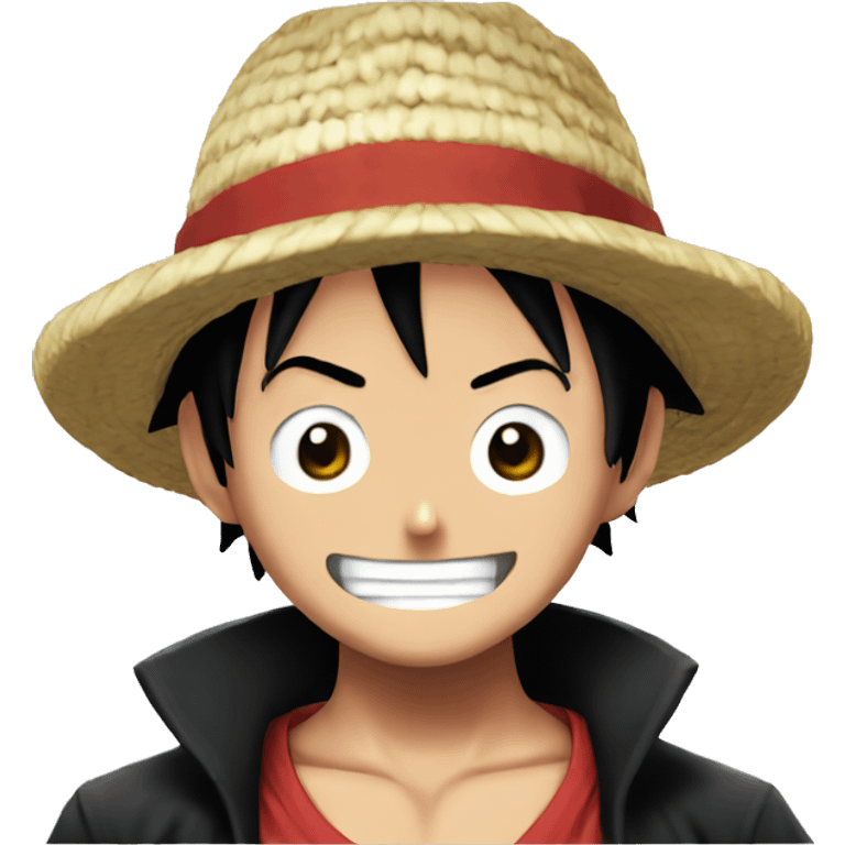 luffy from one piece emoji