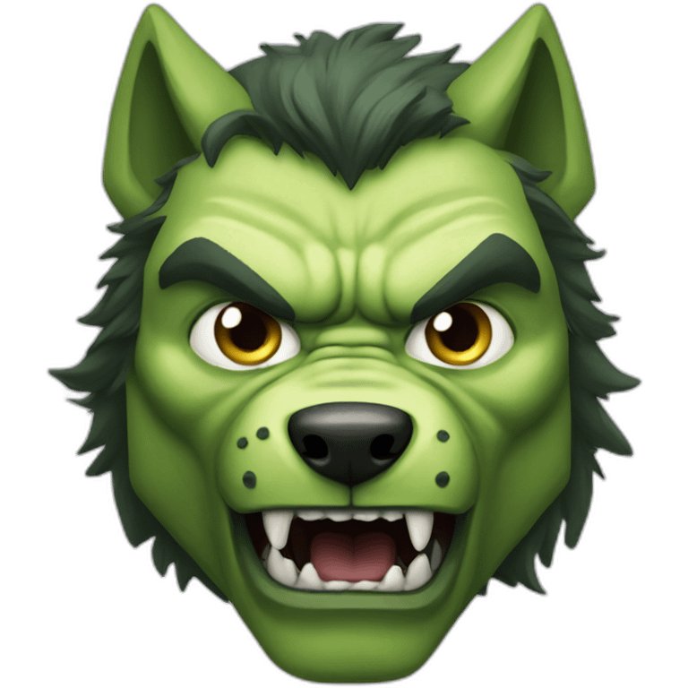 hulk wolf emoji