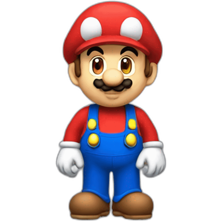 Mario avec bonnet rouge emoji