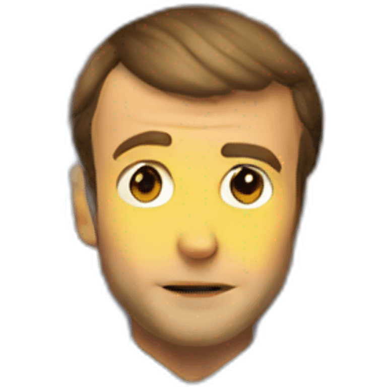 macron kawai emoji