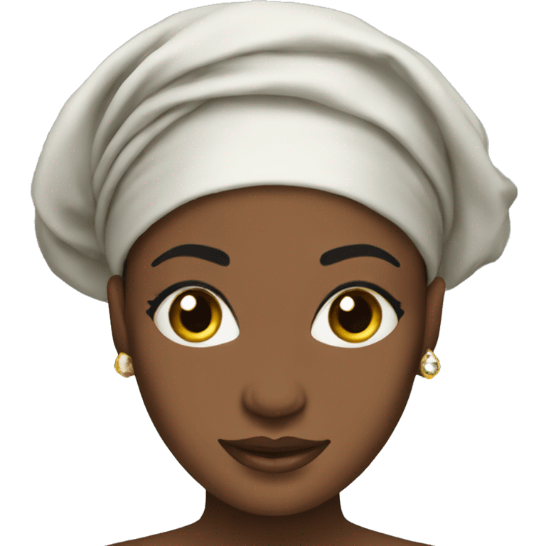 Nigerian gele  emoji