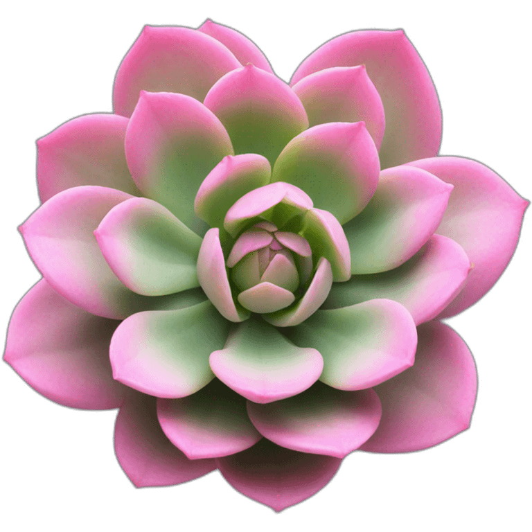 echeveria pink emoji