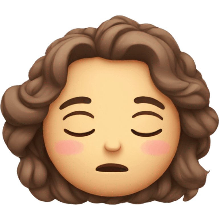 sleepy emoji