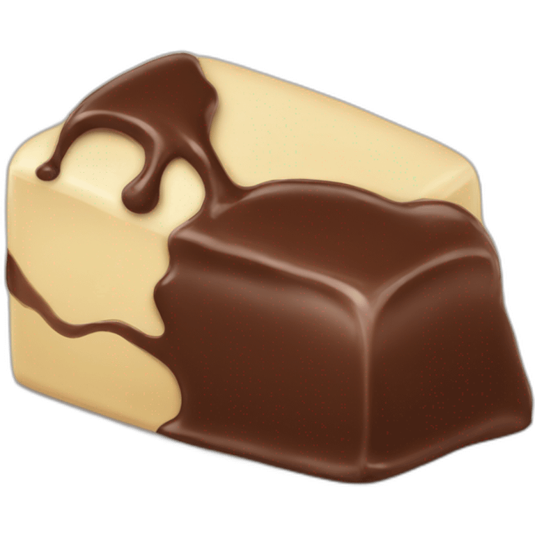 Vanille chocolat emoji