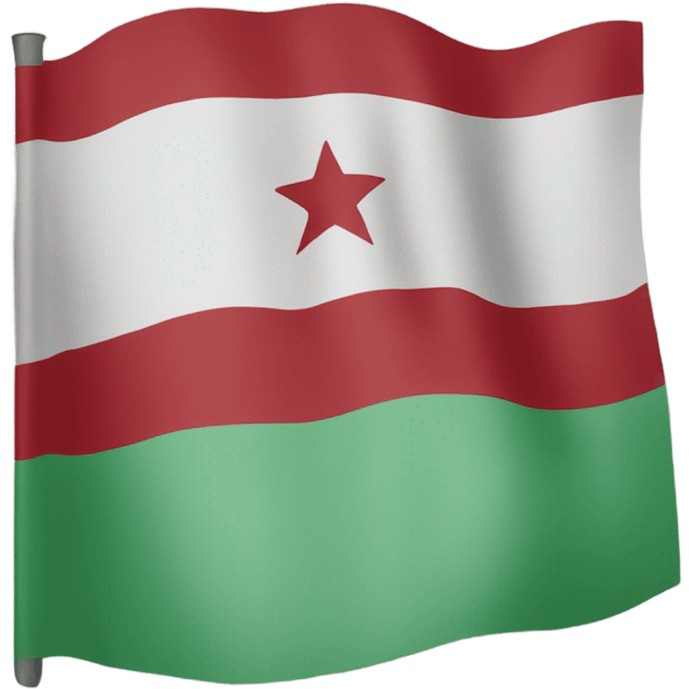 Flag of Free Syria emoji