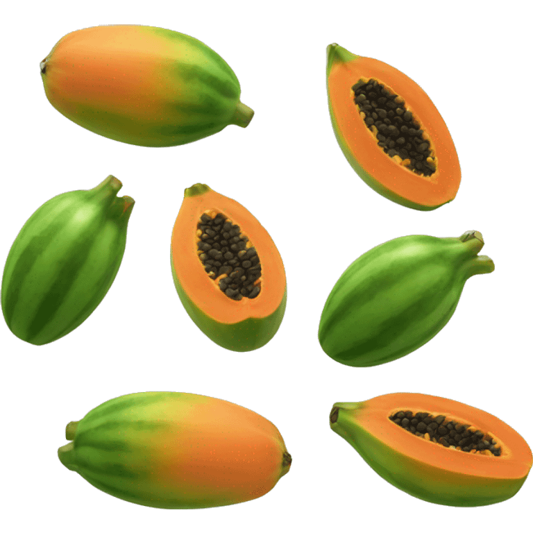 papaya emoji