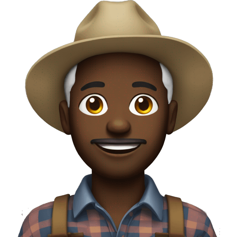 black farmer emoji