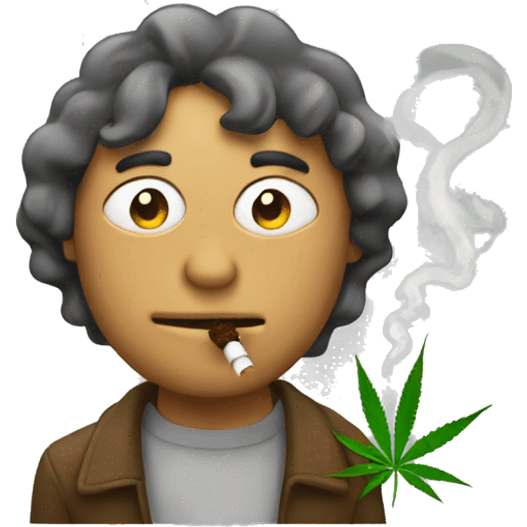 Emoji weed smoker  emoji