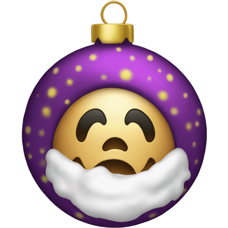 Christmas’s ball emoji