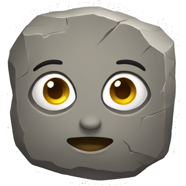 Stone  emoji