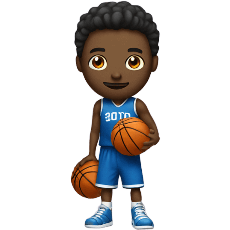 guy playing basketball emoji