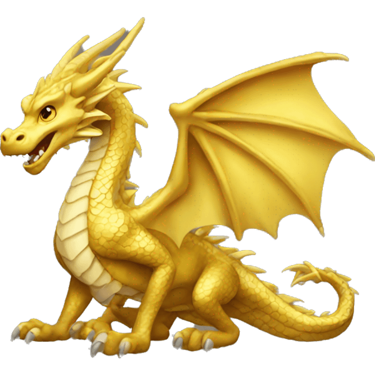 gold dragon emoji