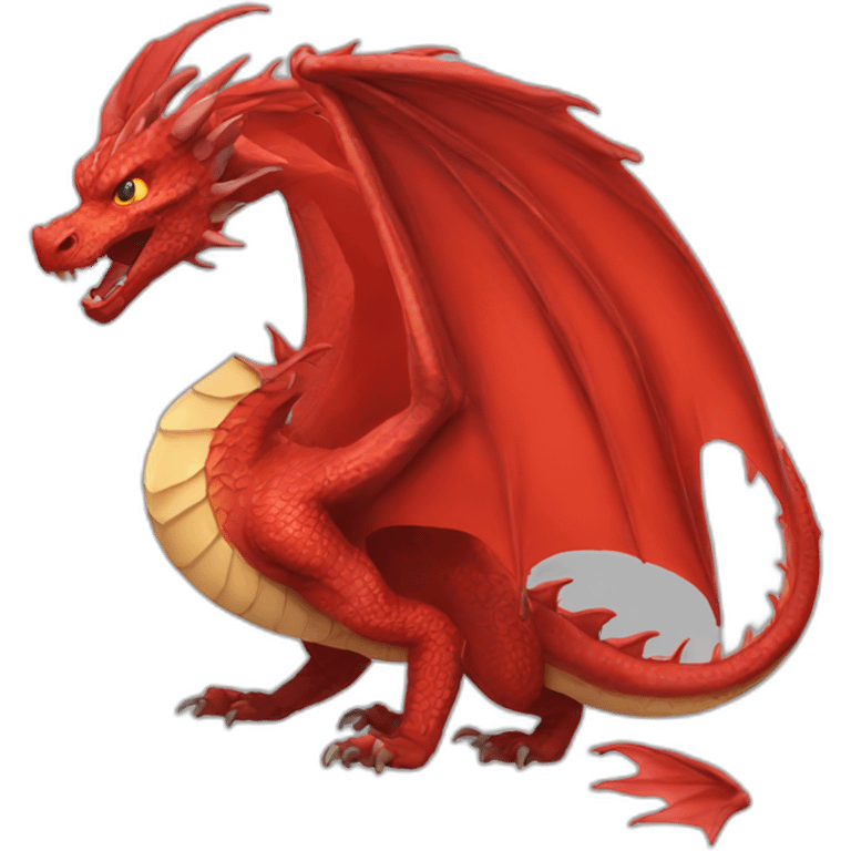 red dragon  emoji