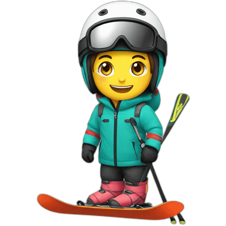 Ski au Japon emoji