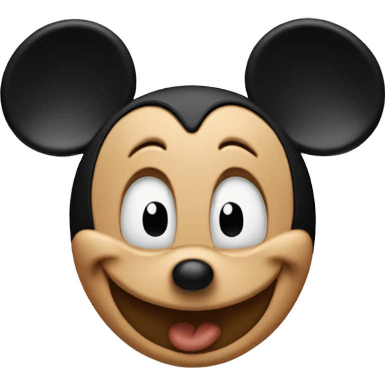 Mickey mouse emoji