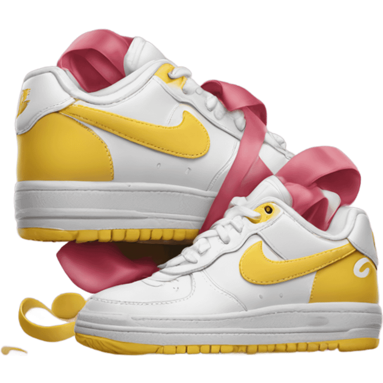 zapatillas nike y amor emoji