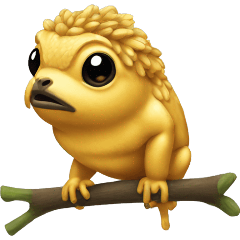 golden coquí emoji