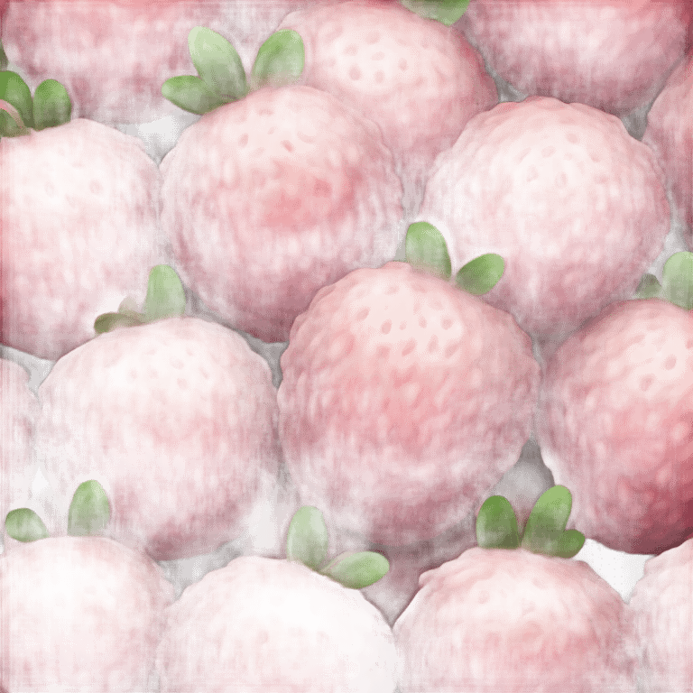 lychee with penguin feet emoji