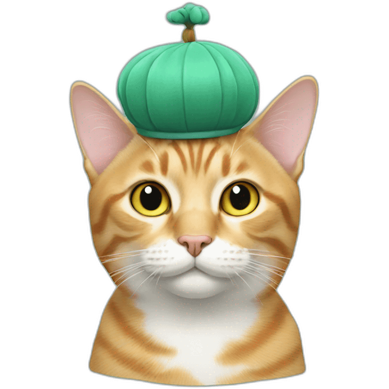 cat on the head emoji