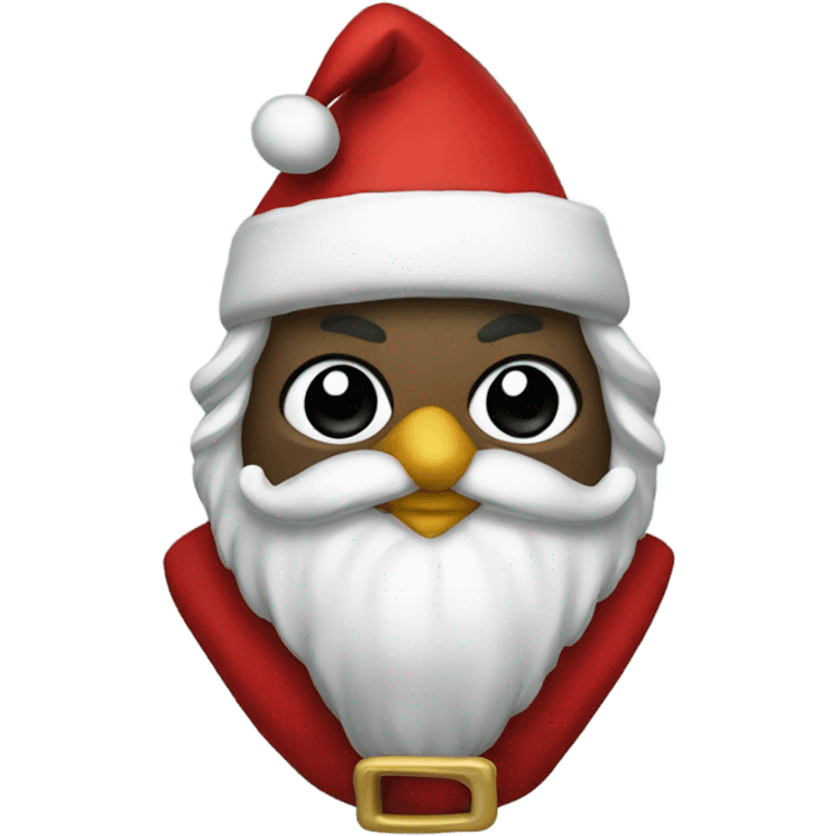 santa sparrow emoji