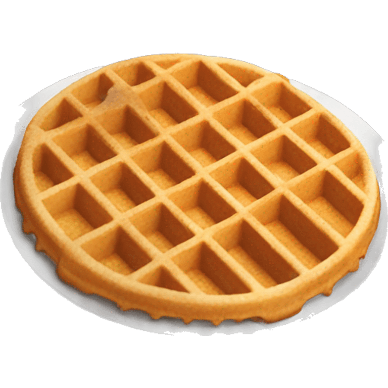 waffle made with eggs emoji