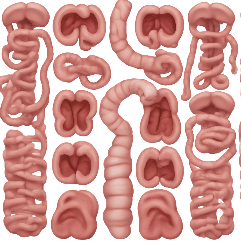 anatomically correct intestines  emoji