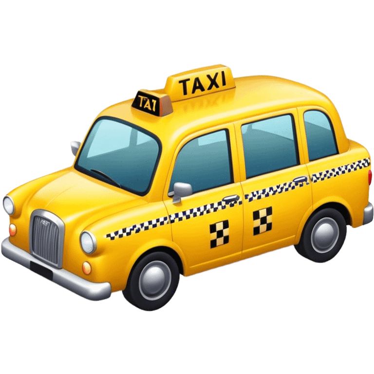 taxi emoji