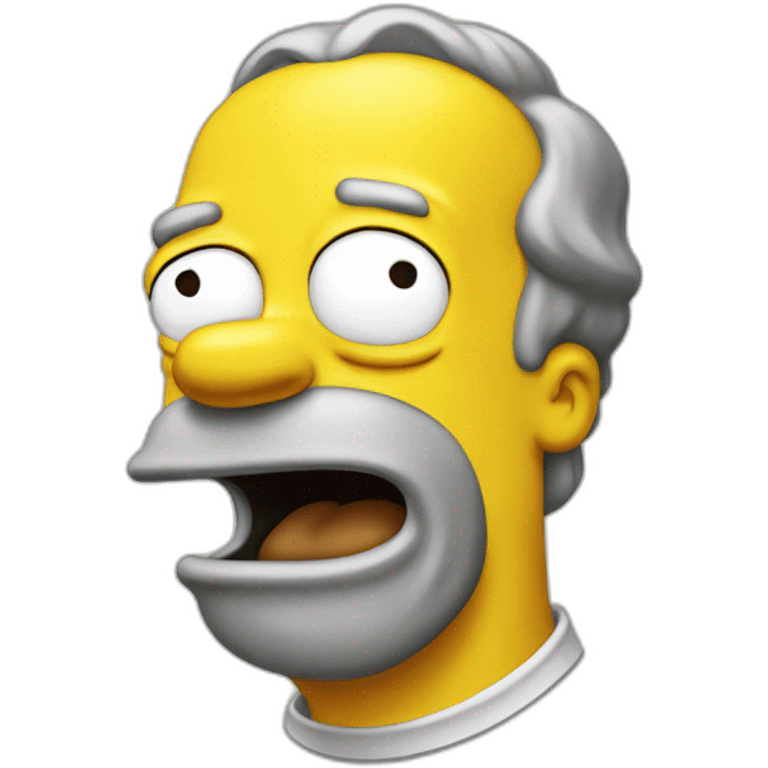 Homer simpson emoji