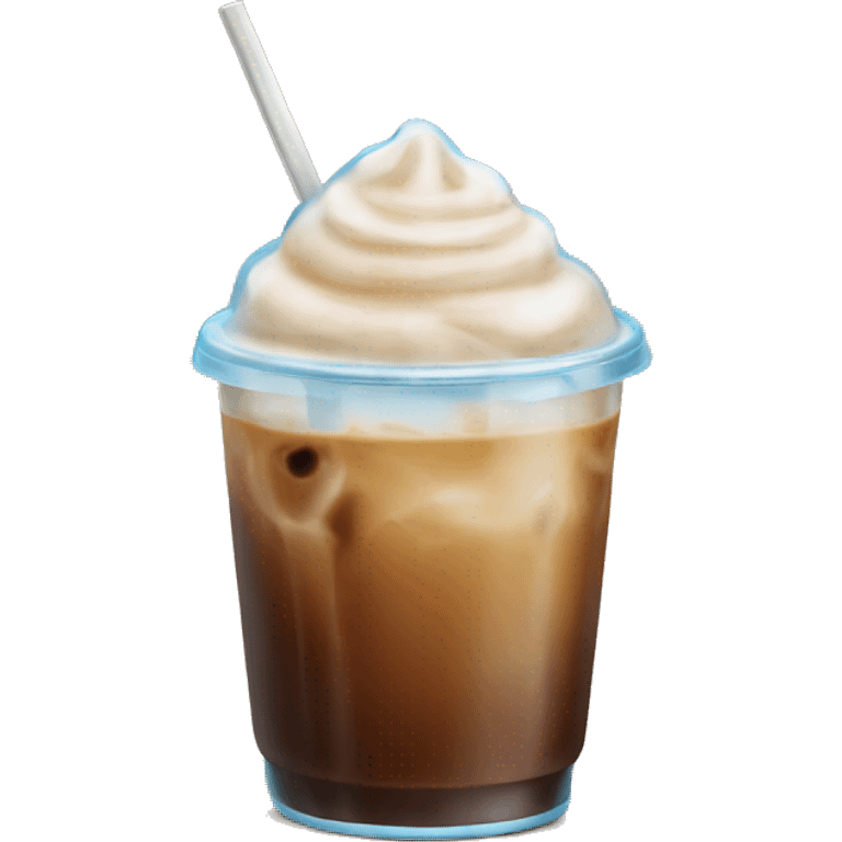 Iced coffee emoji