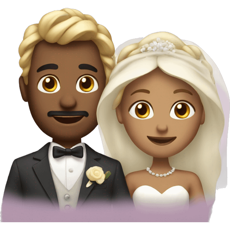 two ring wedding emoji