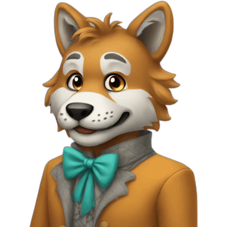 man in a FURSUIT emoji