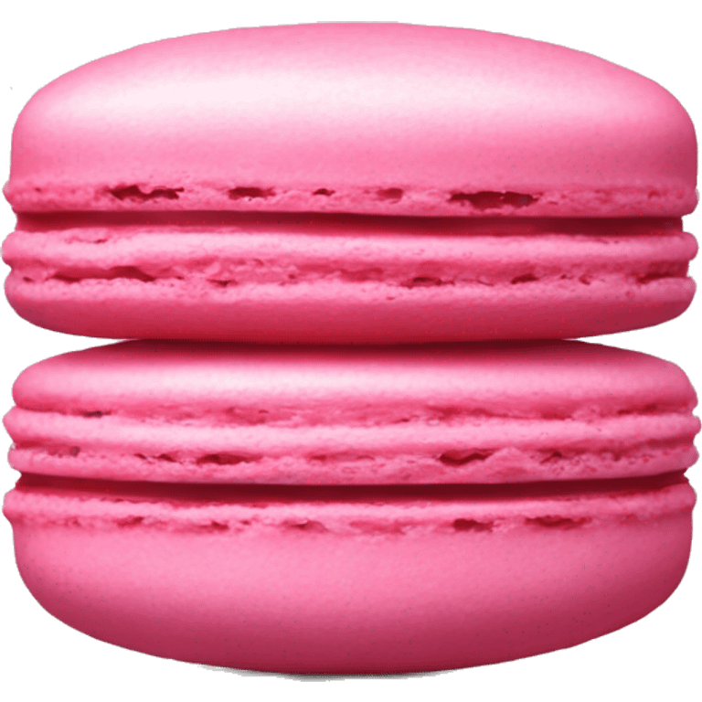 Pink macaron  emoji