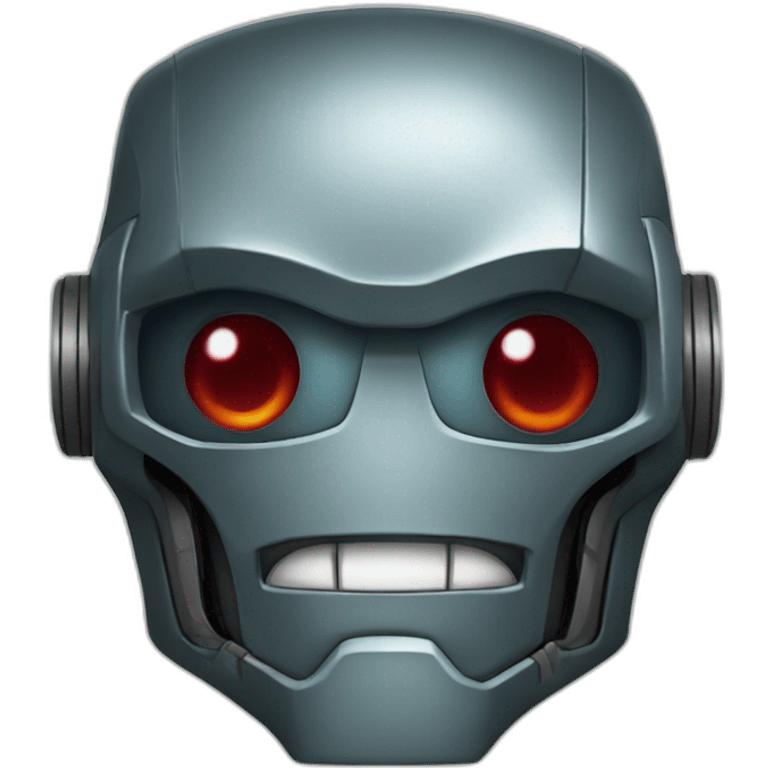 evil robot emoji