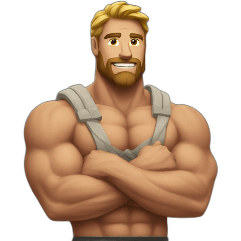 God Muscle emoji