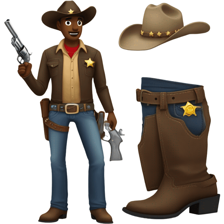 Deputy Cowboy emoji