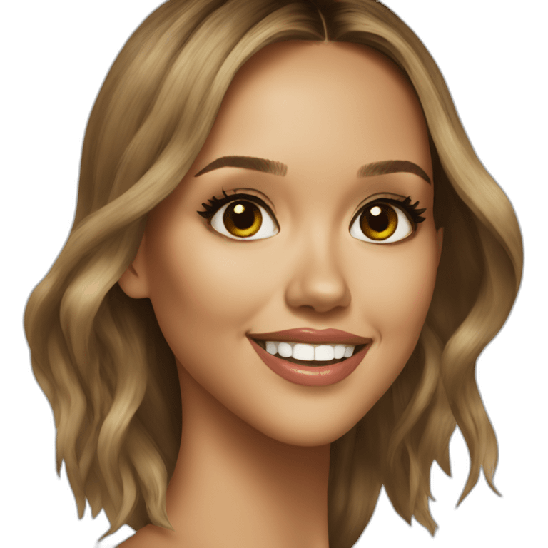 jessica Alba emoji