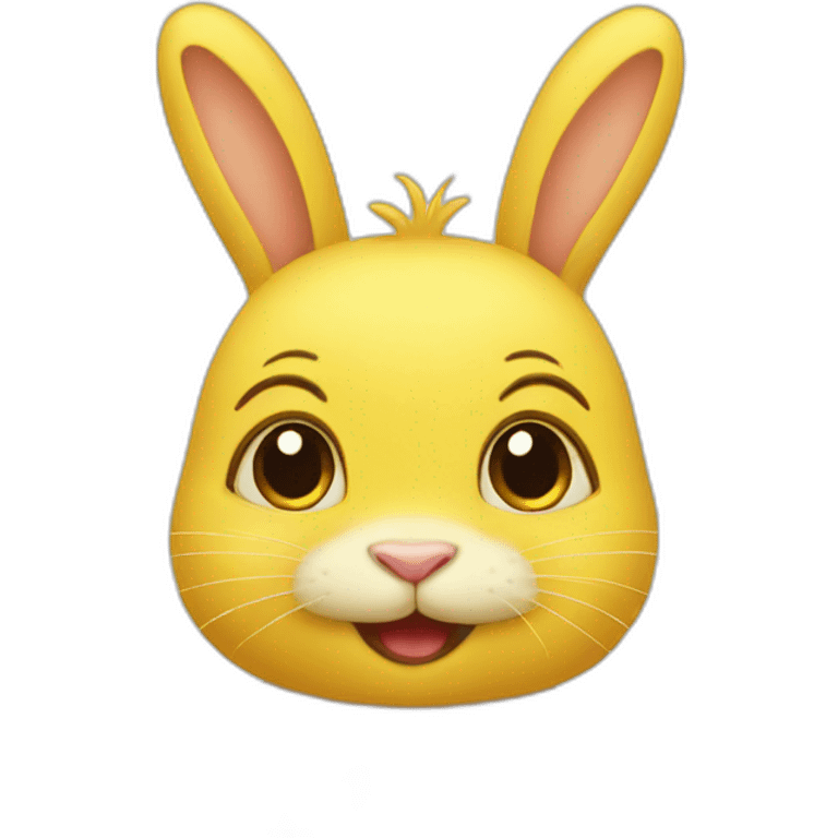 yellow bunny emoji