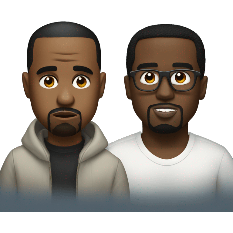 Kanye west and p diddy emoji