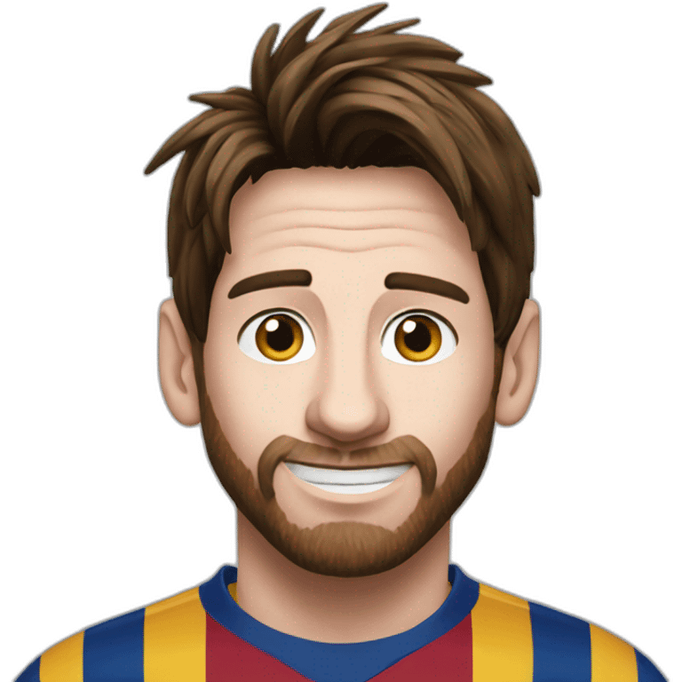 Messi betrunken emoji