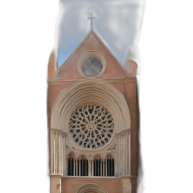 Basilique Saint Sernin Toulouse emoji