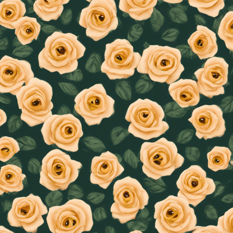 Leoparden Print roses emoji