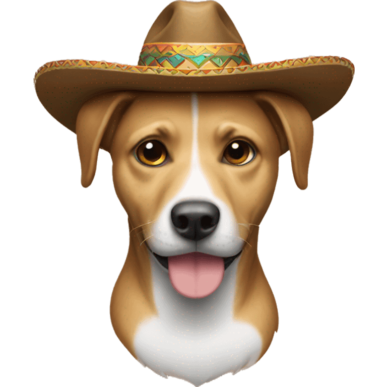 Perro con sombrero  emoji