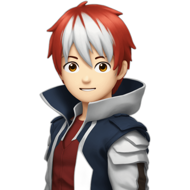 Shoto todoroki  emoji