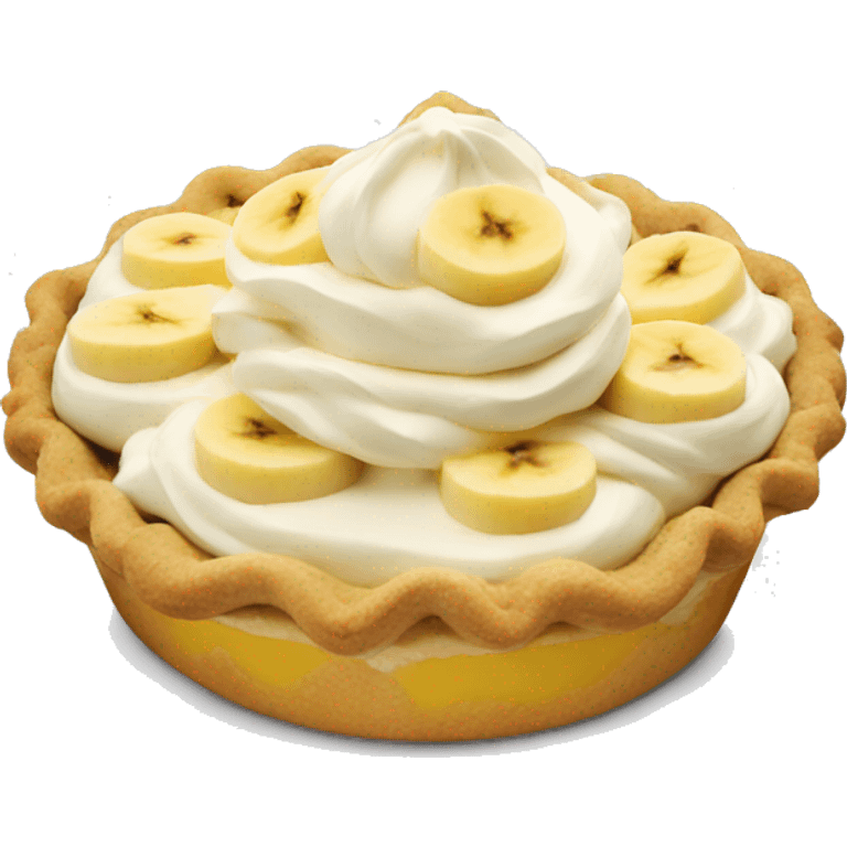 banana cream pie emoji