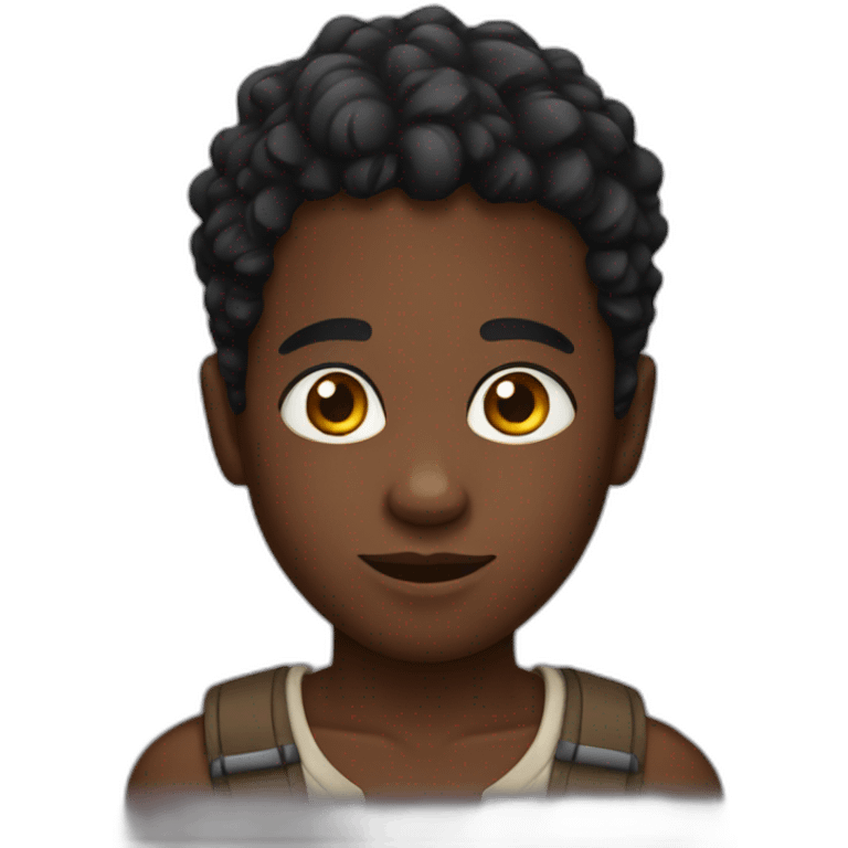 African boy emoji