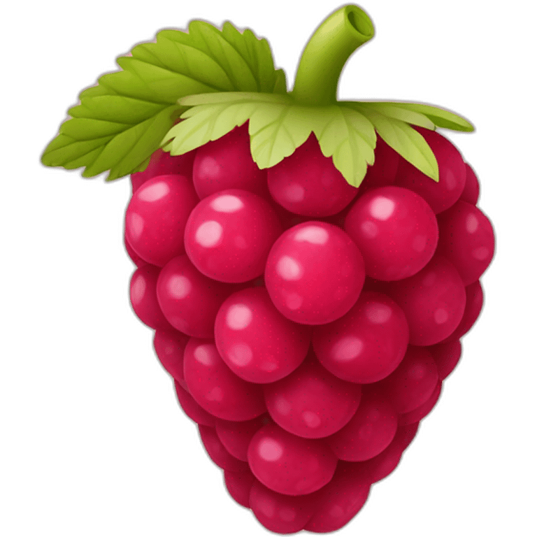 Raspberry emoji