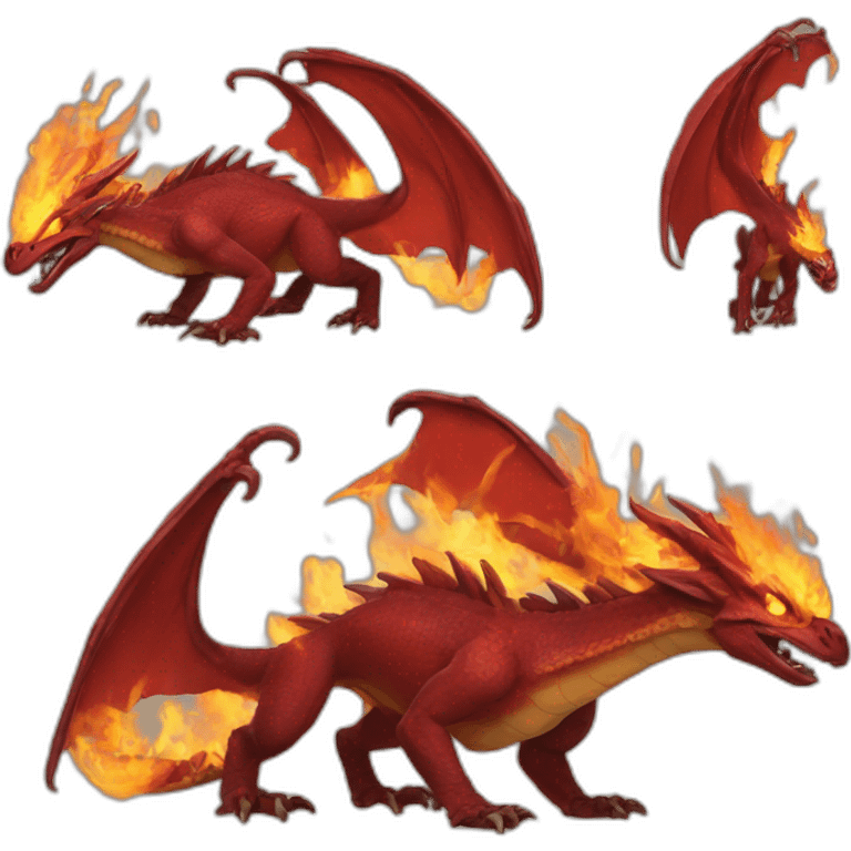 Dracaufeu emoji