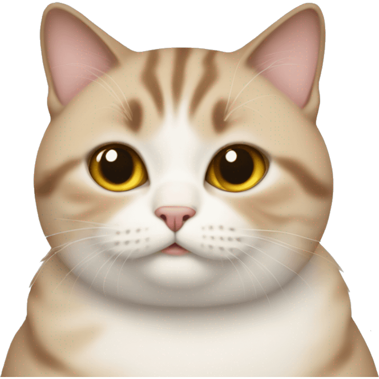 fat baby cat emoji