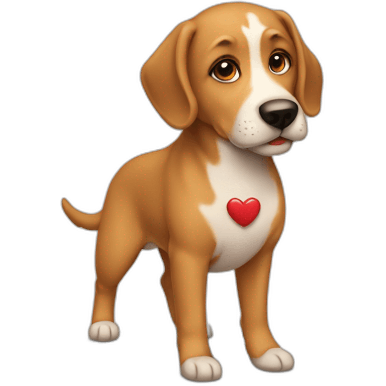 Love dogd emoji